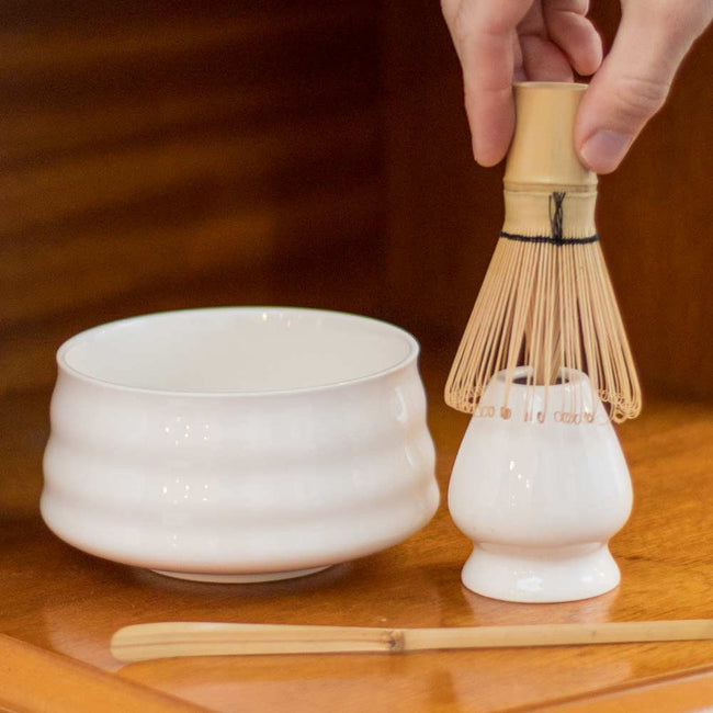 Ceramic Matcha Whisk Stand for Bamboo Chasen