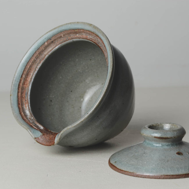 Handmade Stoneware Gaiwan for Traditional Tea Brewing