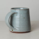 Handmade Stoneware Tea Mug with Celadon Glaze