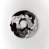 Fine Bone China Leaf Teacup and Saucer Set